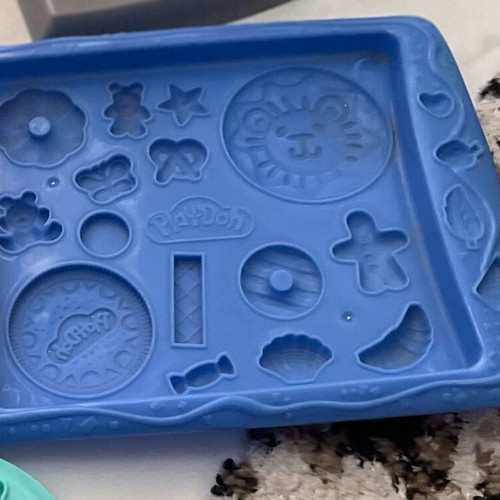 Creative play toys used with authentic Play Doh