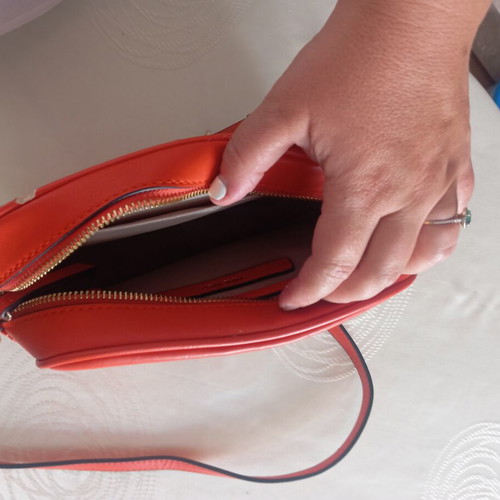Nine West women's crossbody bag, orange