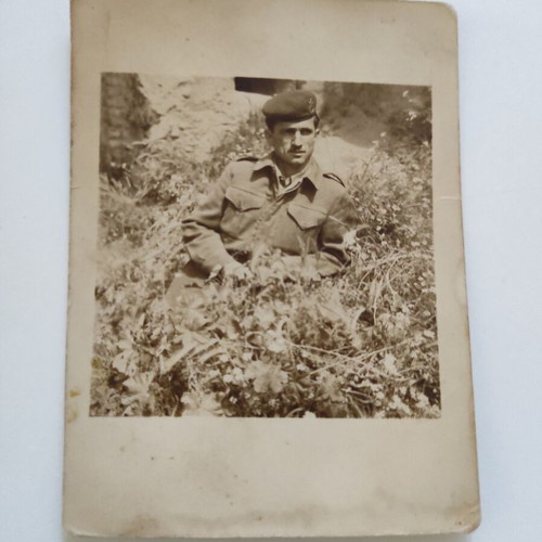 8 vintage military photos 1940-50 with Greek soldiers and vehicles