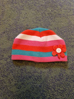 Mothercare wool hat for girl 1 year like new