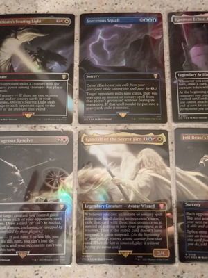 Lord Rings Tales Middle-earth Gandalf In Pelennor Fields Magic Scene Box καινούργιο