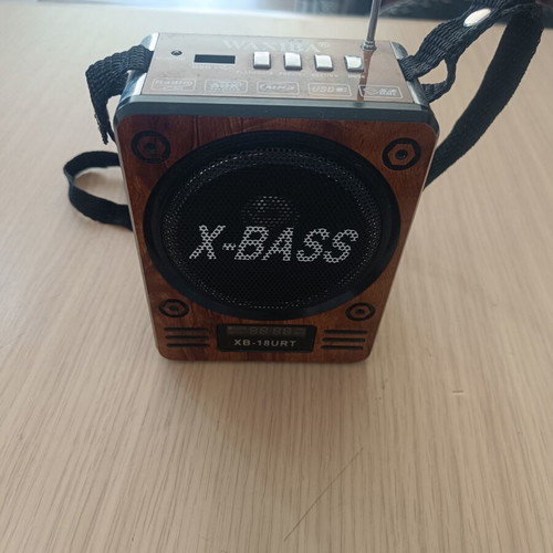 Waxiba XB-18URT portable radio and MP3 player used