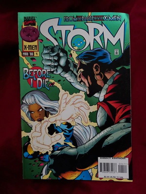 X-men Storm Before I Die τεύχος 4 1996 σαν καινούργιο