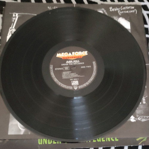 OVERKILL "Under The Influence" LP Vinyl. German 1988.