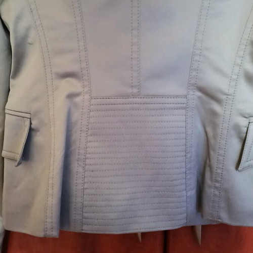 Toi&Moi Mid-Length Jacket like new, gray with design