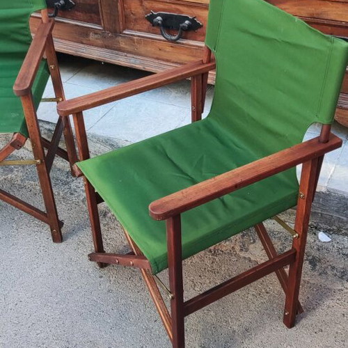 Director chairs and table set like new