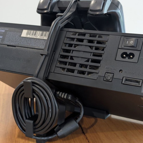 3D Printed Console and Controller Stand with Cable Management for PlayStation 2 Fat Horizontal new