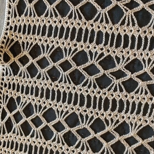 Square Handmade Table Doily new, 1.10×1.10cm