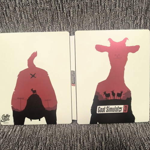 Goat Simulator 3 Steelbook, excellent condition, game not included