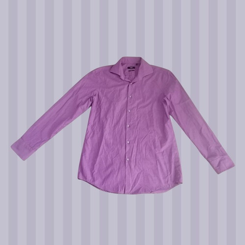Hugo Boss shirt like new, purple-pink, size 41 EU