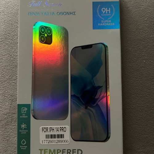 Tempered glass screen protector for iPhone 14 Pro new