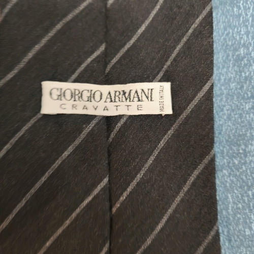 Γραβάτα Giorgio Armani σαν καινούργια, μαύρη