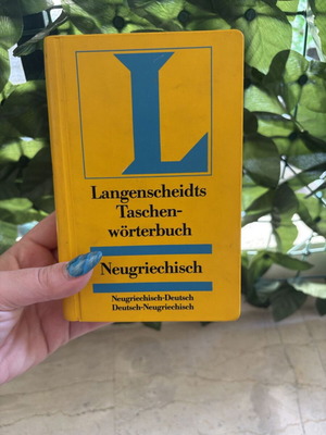 Langenscheidts Taschenwörterbuch Neugriechisch ελληνογερμανικό λεξικό