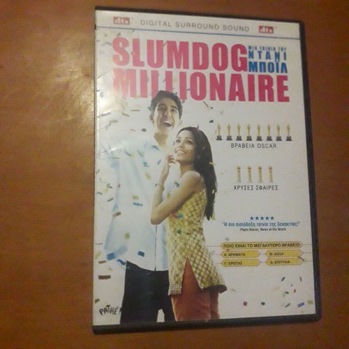 Slumdog Millionaire DVD like new, drama adventure romance with subtitles