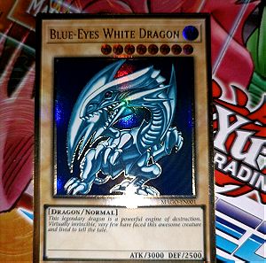 Blue-eyes white dragon 1st edition prerium gold rare anime artwork