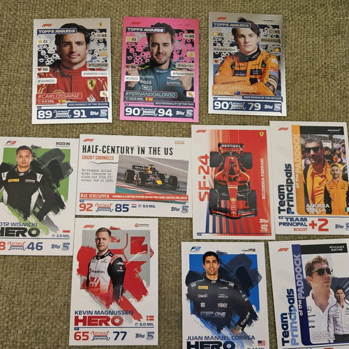 Turbo Attax 2024 cards new