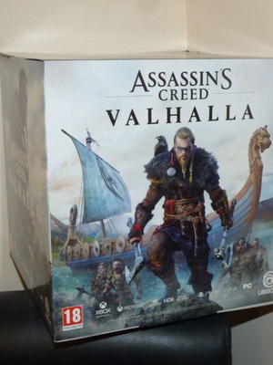 Assassin's Creed Valhalla promotion box used