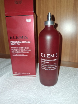 Frangipani body-hair oil Elemis new