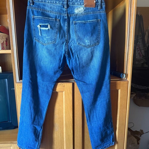 Pull & Bear jeans new with knee rips, size L