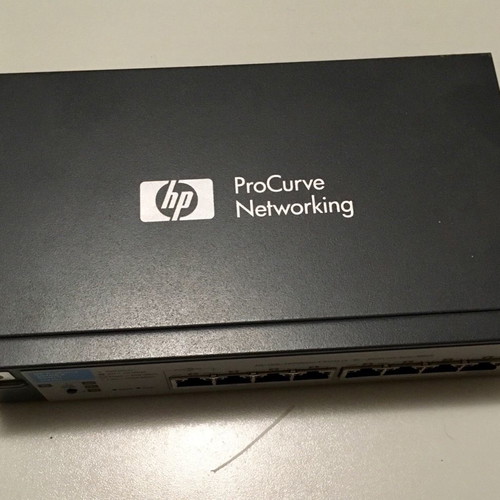 HP 1810G-8 J9449A ProCurve 10/100/1000Base-T PoE Gigabit Switch new