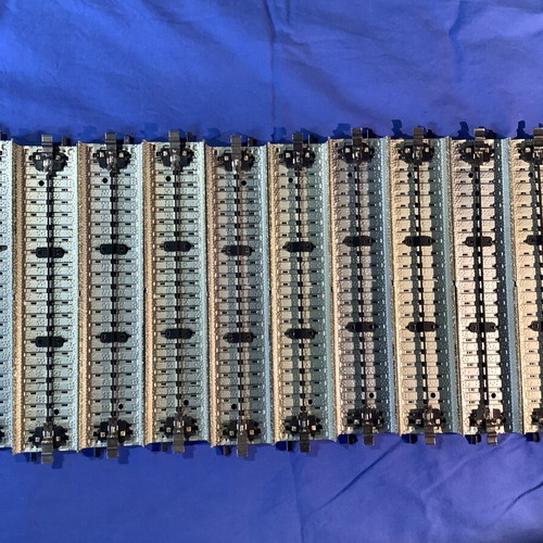 Marklin 5106 rails used, set of 10 straight with cross ties