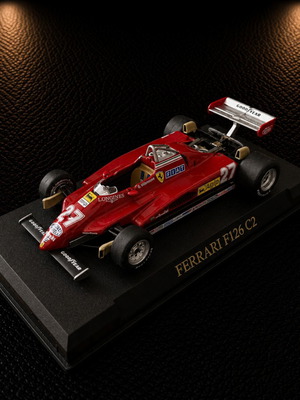Ferrari F126 C2 No.27 1:43 collectible model like new