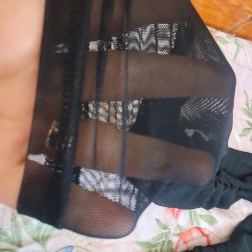 Mini dress with corset and ruched details, like new, black, size XS