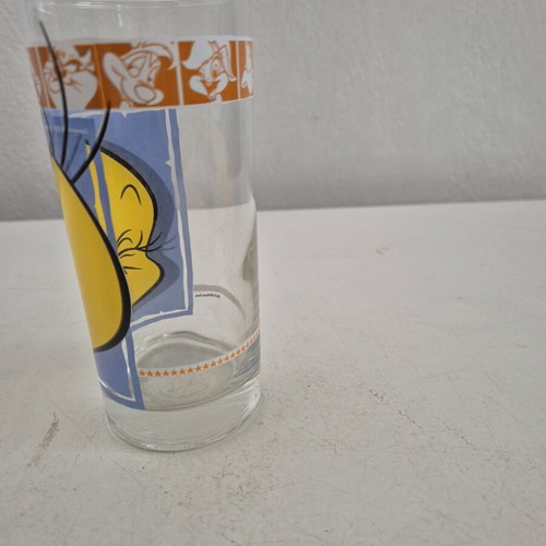 Tweety Looney Tunes Glass by Luminarc new, collectible