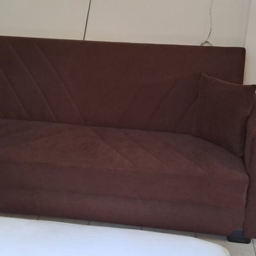 Three-seater sofa bed with storage, 2.20×65 m