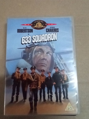 633 Squadron DVD like new, action adventure with subtitles