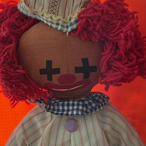 Handmade cloth doll new from Africa