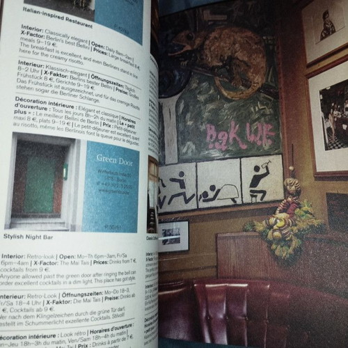 Berlin Restaurants and More Taschen like new, English