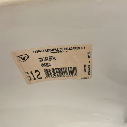 Valadares Undermount Sink New, White, No Faucet Hole