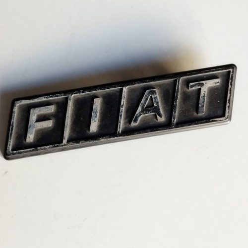 Fiat car emblem used, 1970-1980 decade