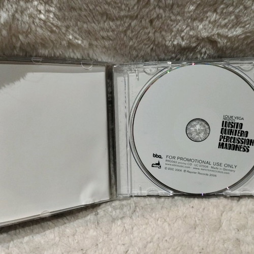 Louie Vega Percussion Maddness CD used, jazz latin
