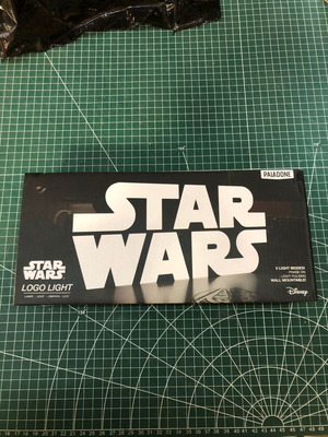 Star Wars Logo Light Paladone like new, LED decorative lamp
