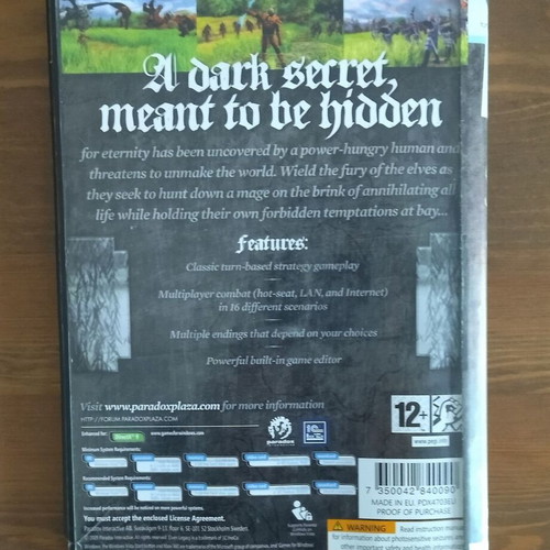 Elven Legacy PC used