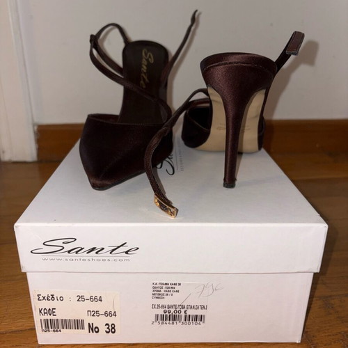 Sante brown pumps like new size 38