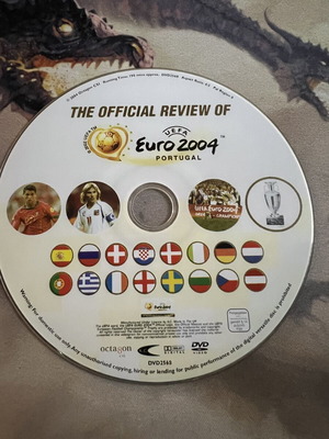 DVD The Official Review of UEFA Euro 2004 Portugal used