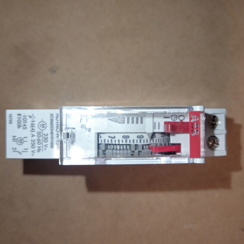 Analog Mechanical Rail Timer new, 24-hour program, 15-minute intervals