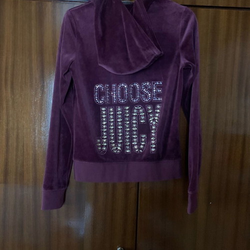 Juicy Couture velour tracksuit purple like new