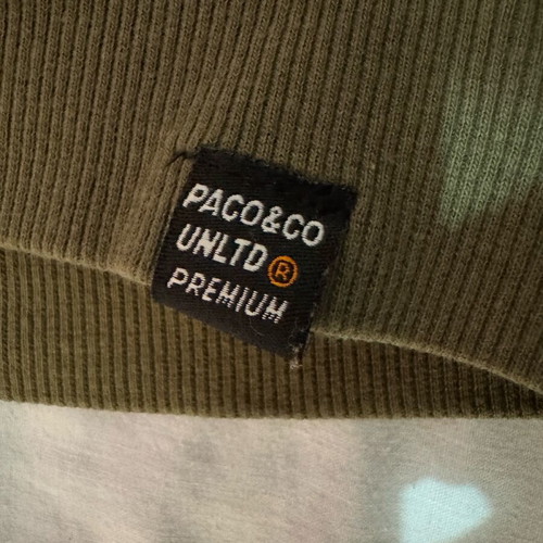 Men's sweatshirt with hood Paco & Co like new, size L/XL