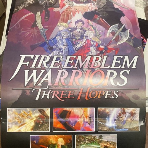 Fire Emblem Warriors Three Hopes Store Display Floor Totem new condition