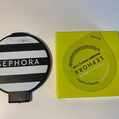 Sephora Avocado Sleeping Mask 8ml with mirror