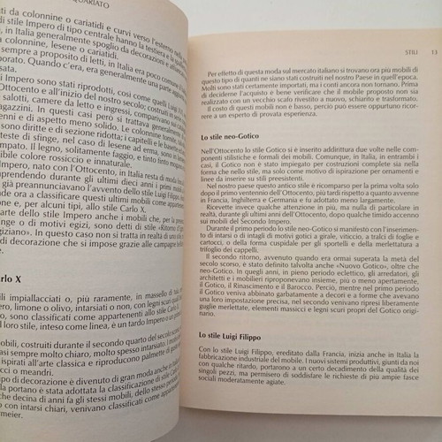 Il Mobile Italiano D'Antiquariato per tutti book like new, Italian