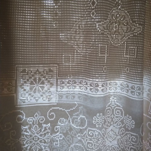 Chytiroglou curtains vintage used, set of 2 pieces