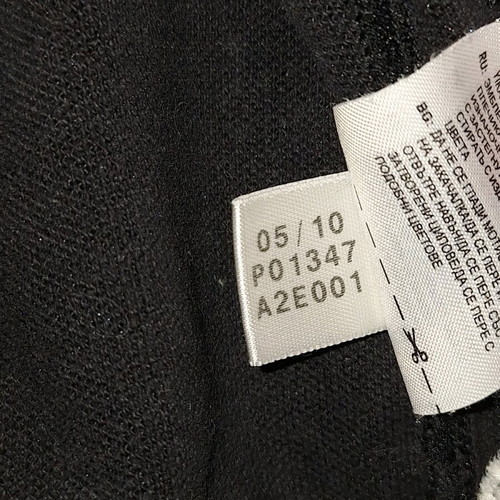 Adidas Originals retro jacket like new, size XS, black with white stripes