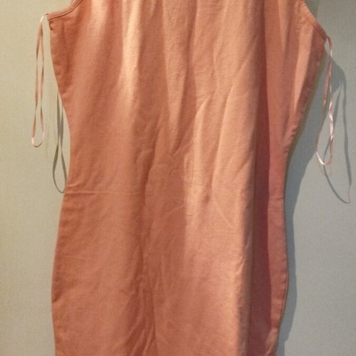 Summer dress used pink size L