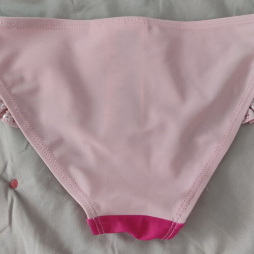 Peppa Pig swimsuit for girl like new, size 116 cm, white and pink