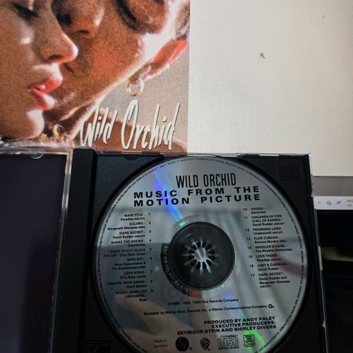 Wild Orchid movie soundtrack CD like new, electronic